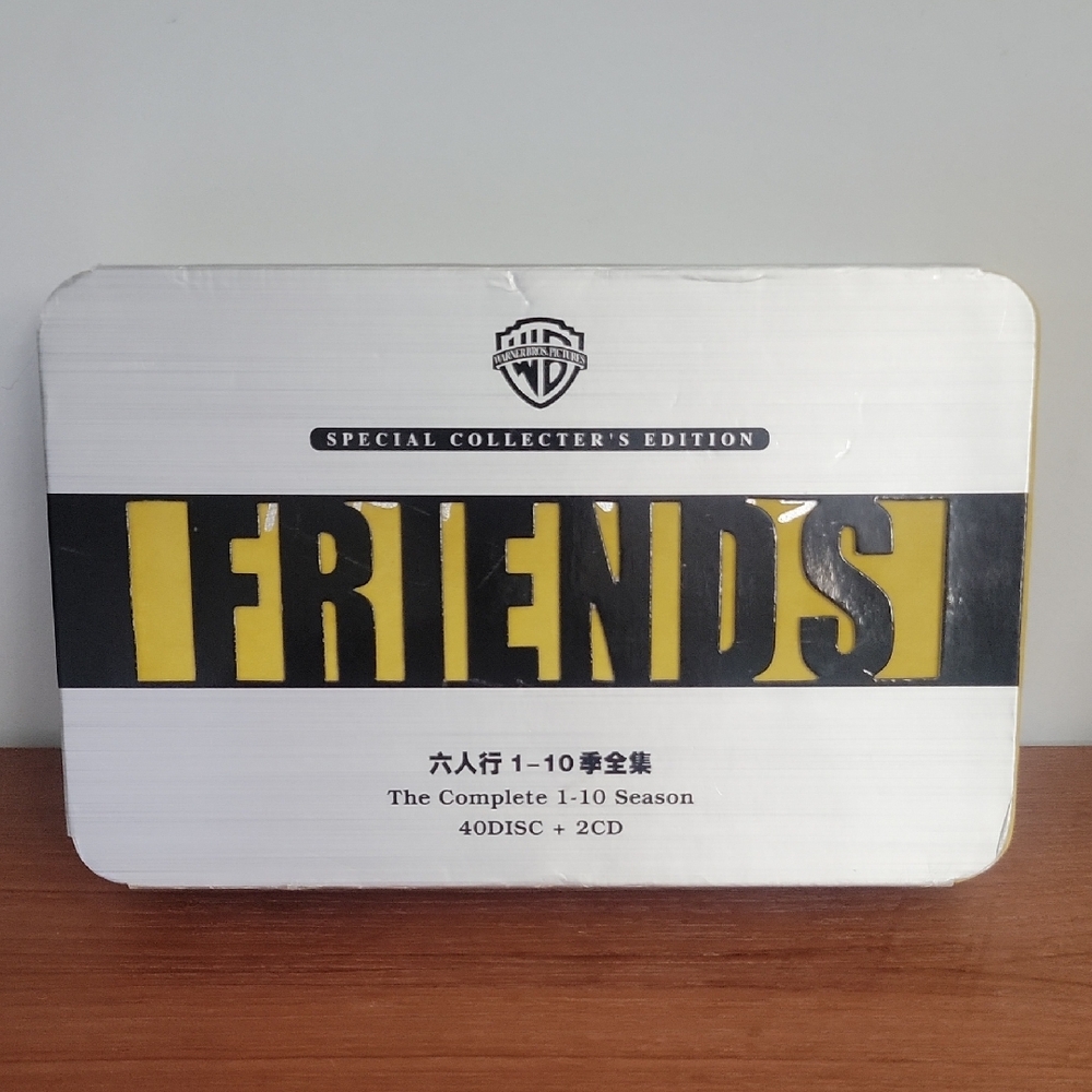 Friends Special Collecters Edition Complete 1-10 Season Set 40 Disc + 2 CD BinY